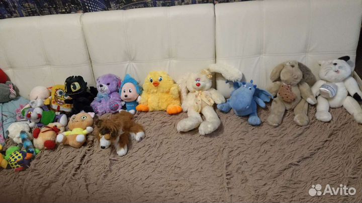 Игрушки мягкие