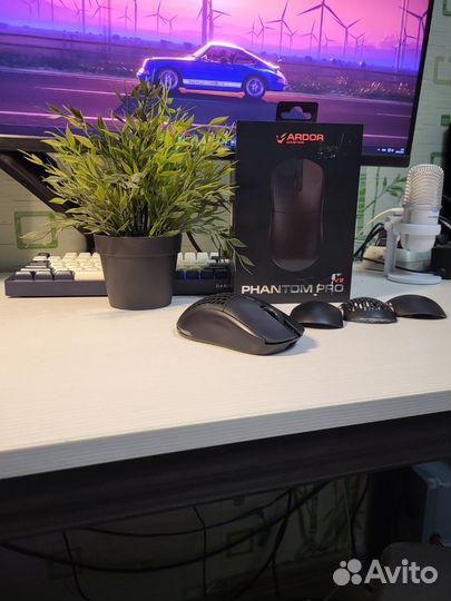 Ardor Phantom PRO V2 Игровая мышь Черная