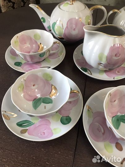 Чайный сервиз СССР,Агашки'',Дулево,1995г
