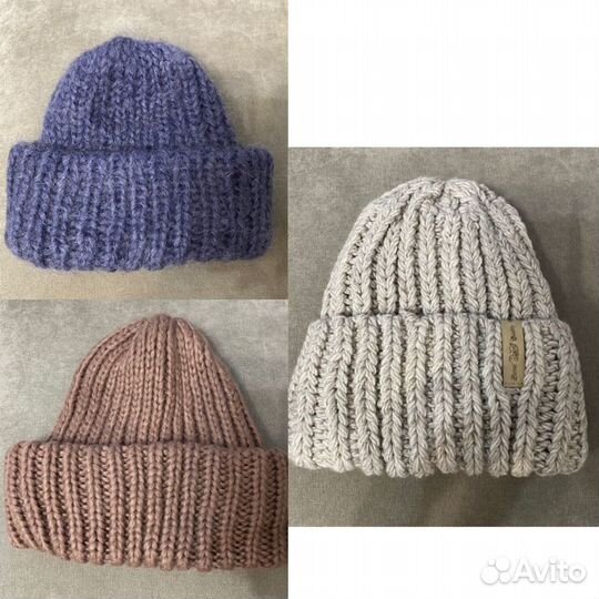 Шапка Мохер шерсть натуральный состав