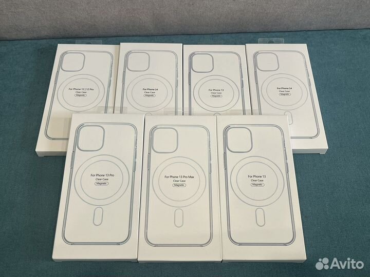 Прозрачный чехол magsafe