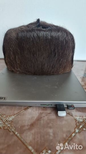 Шапка-ушанка меховая мужская