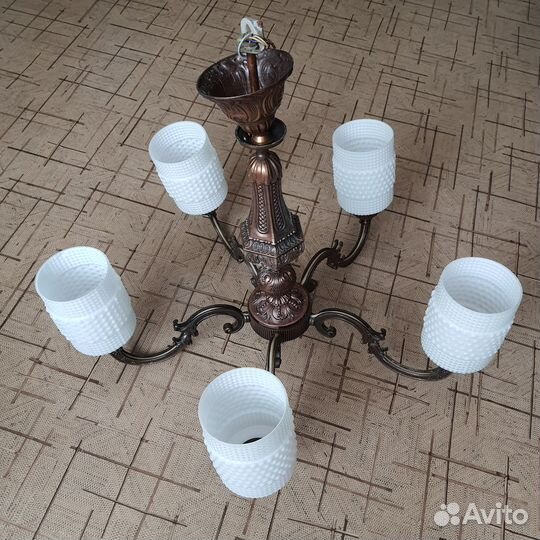 Люстра под бронзу