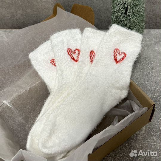 Носочки зимние теплые женские