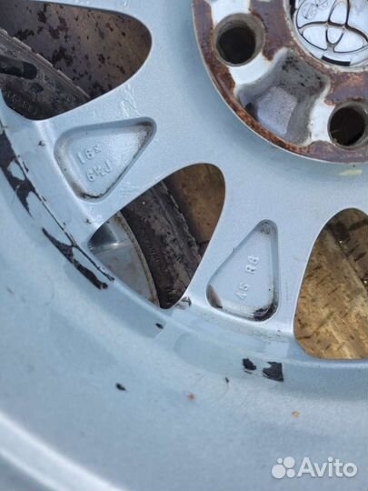 Оригинальные литые диски Camry 40 R16