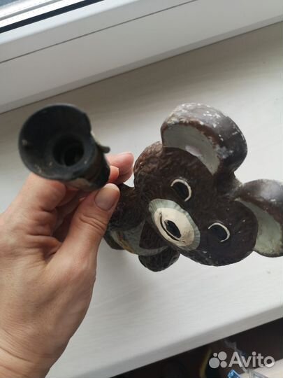 Олимпийский мишка 1980 (основание светильника)