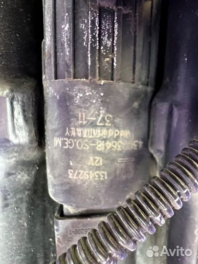 Бачок омывателя Opel Astra J A16XER 2012