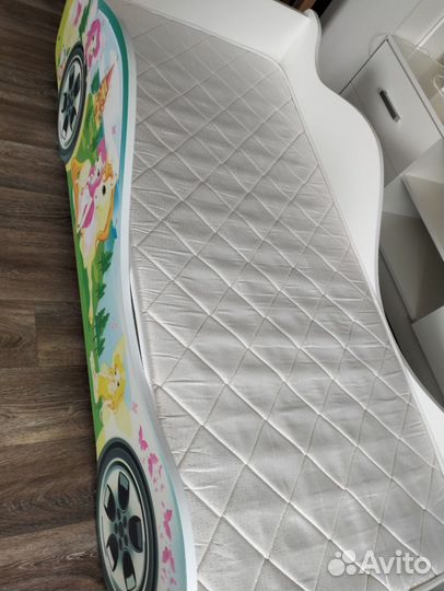 Детская кровать от 2 лет с бортиками