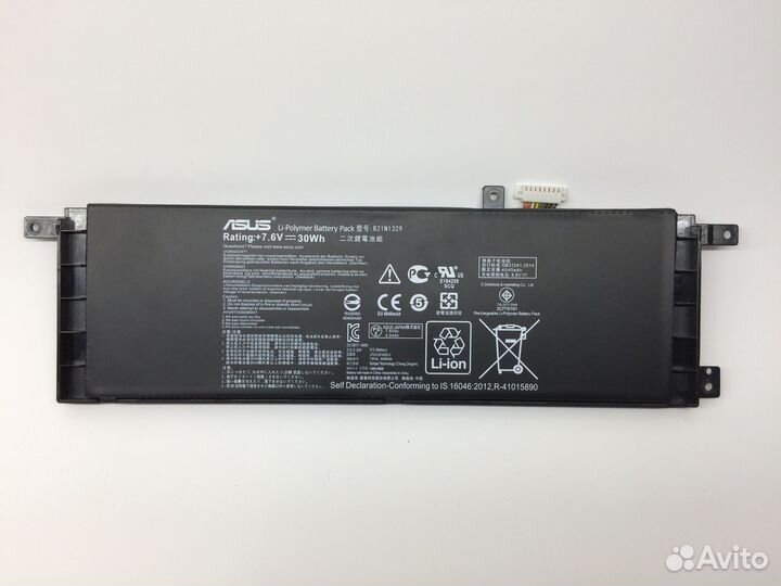 Аккумулятор B21N1329 для Asus X453MA, X553MA