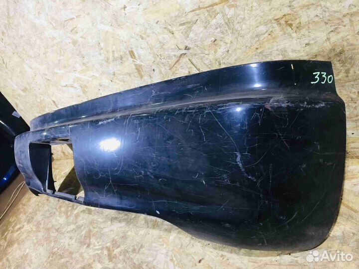 Бампер задний Toyota Carina ED T200 Чёрныйцарапины