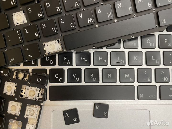 Кнопки клавиши клавиатуры Apple Macbook PRO AIR