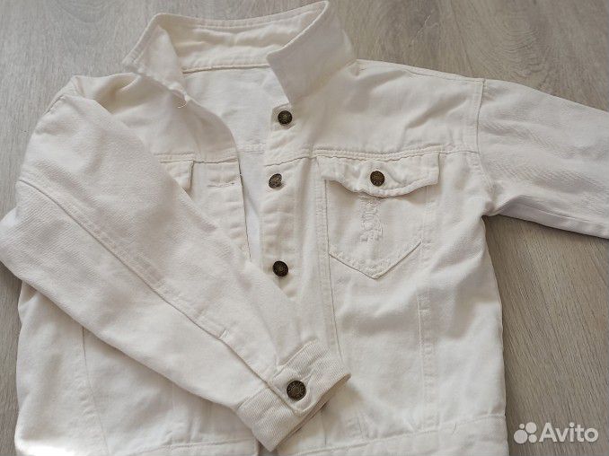 Джинсовая куртка для девочки 152