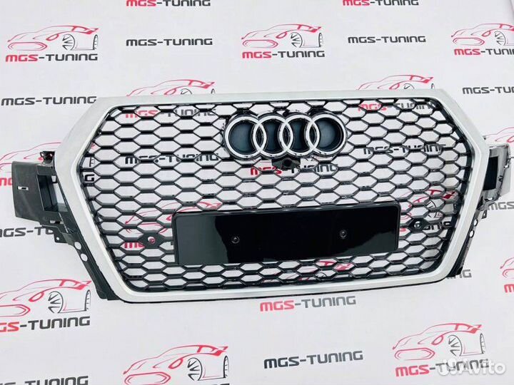 Решётка на Audi Q7 15-н.в RSQ7 Стиль 1