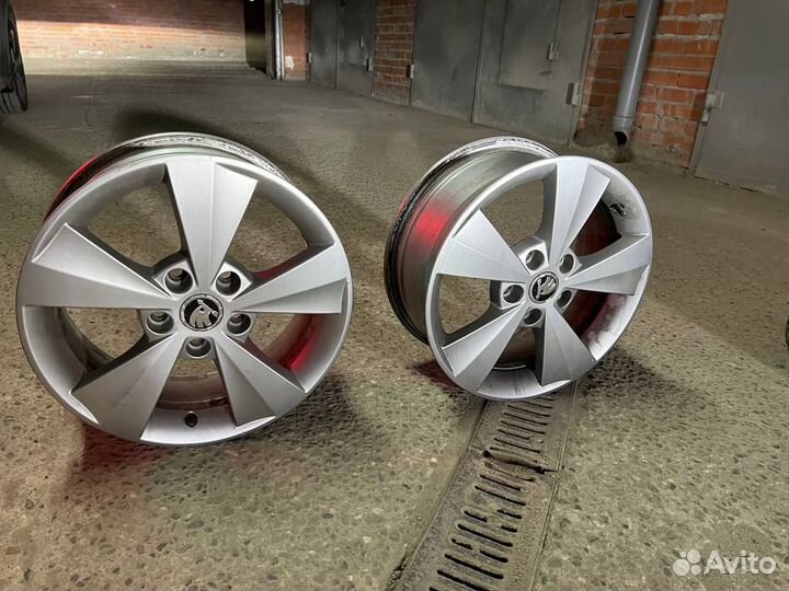 Диски skoda r16 оригинал