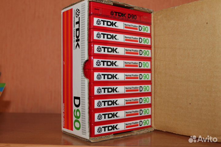 Аудиокассеты TDK D90