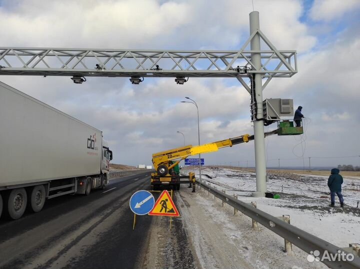 Аренда и услуги телескопической автовышки, 250 кг