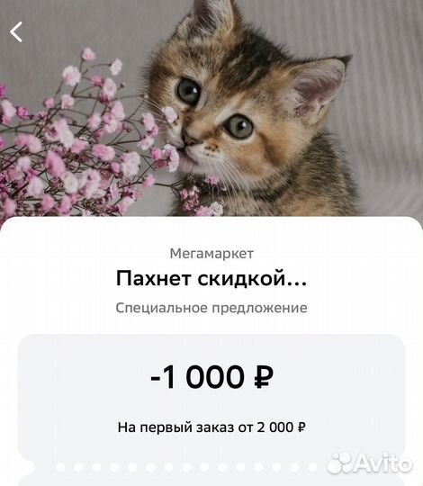 Продам промокод