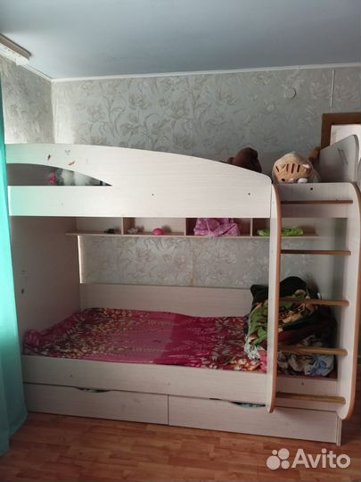 Двухъярусная кровать бу