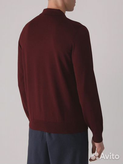 Поло шерстяное boss