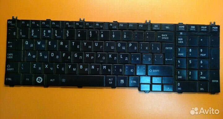 Б/У Клавиатура для ноутбука Dell, Toshiba