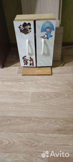Шкаф игрушечный
