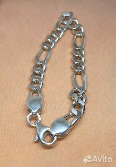 Браслет - 21 см - Серебро 925 - Винтаж