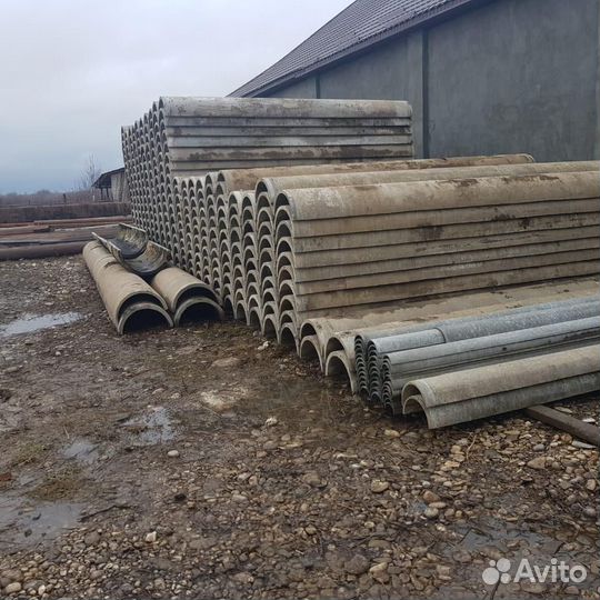 Лотки водоотводный азбестовые