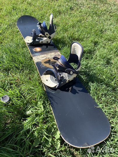 Сноуборд rossignol с креплениями