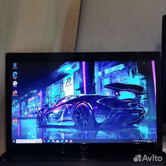 Нотбук Acer 17.3 SSD/HDD RAM12GB intel 2.5GHZ