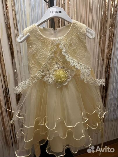 Платье для девочки 92