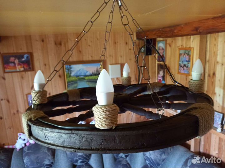 Люстра ручной работы