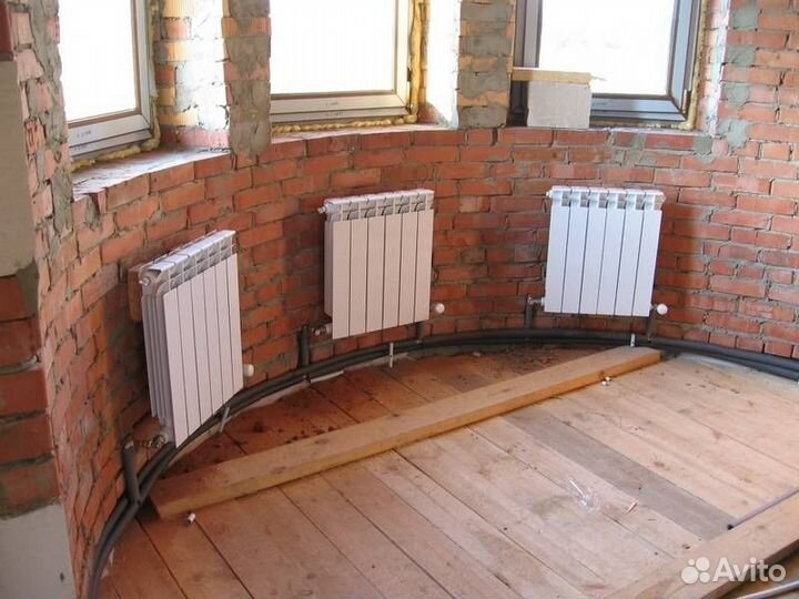 Монтаж отопления. Сантехника. Теплый пол