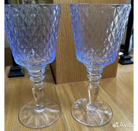 Villeroy boch этажерка хрусталь retro blue