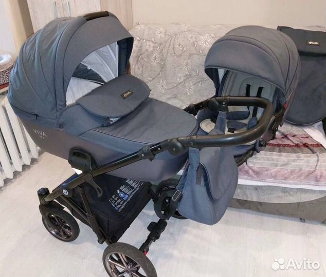 Коляска tutis 2 в 1viva life luxury 2021 год