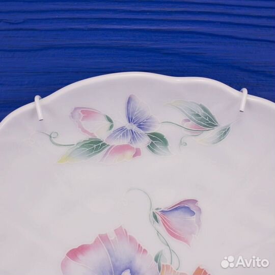 Белые настенные держатели для тарелок №2