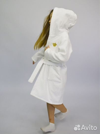 Детский махровый халат