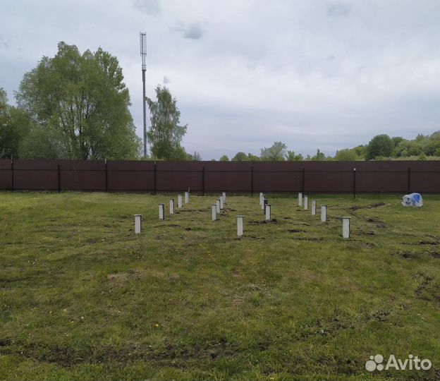 Железобетонные сваи установка под ключ монтаж