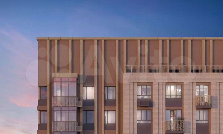 2-к. квартира, 45 м², 1/16 эт.