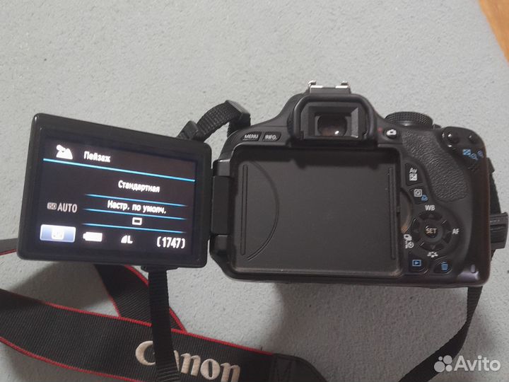 Canon EOS 600d 18-55