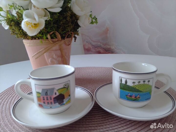 Кофейные пары Villeroy & Boch (Германия)