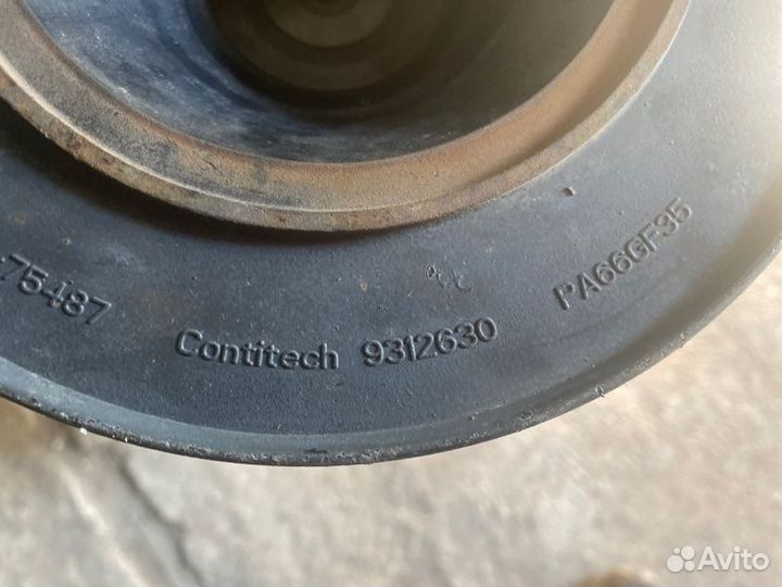 Пневморессора ведущего моста Mercedes