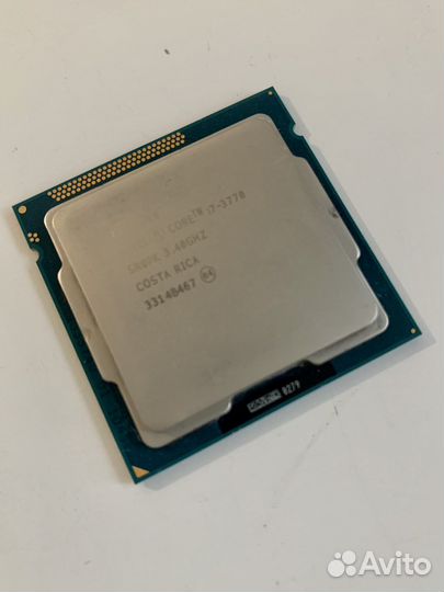 Процессор intel core i7 3770 lga 1155