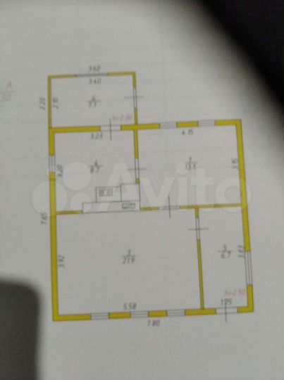 Дом 60 м² на участке 10 сот.
