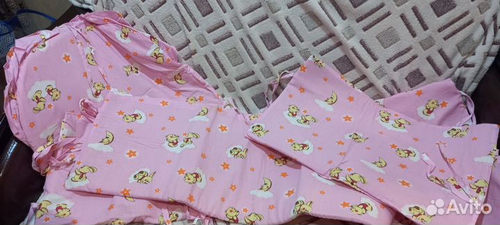 Бортики в детскую кроватку бу