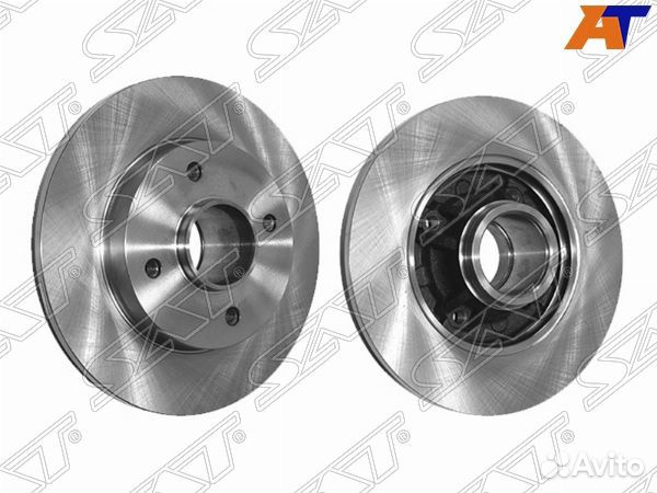 Диск тормозной citroen C4