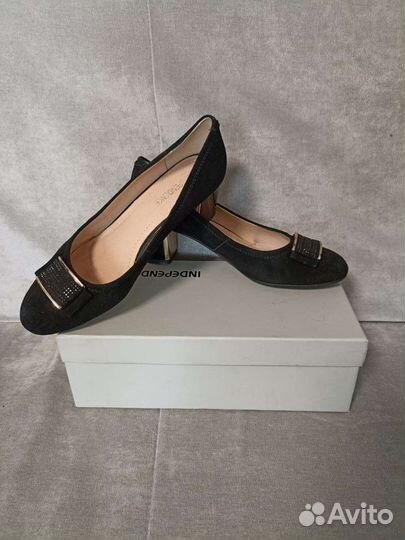 Туфли женские замшевые 39 размер