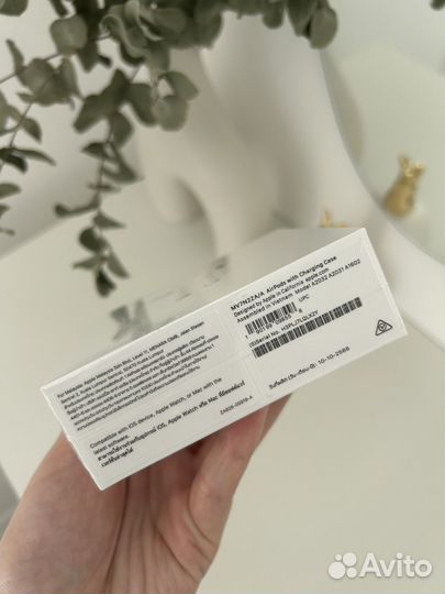 Беспроводные наушники apple airpods 2