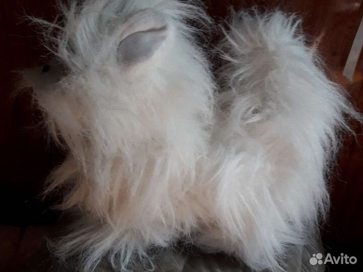 Горшок Икея.Подставки.Собака на батарейках