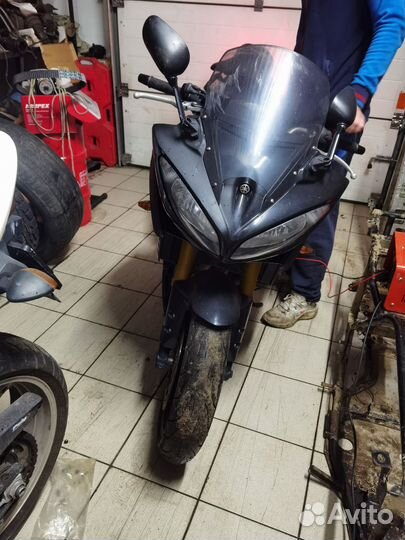 Yamaha FZ8-S 2014 разбор
