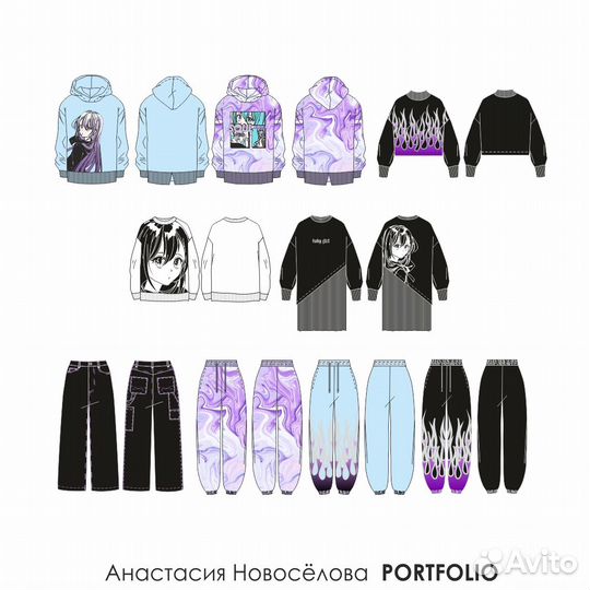 Дизайнер одежды/Разработка эскизов